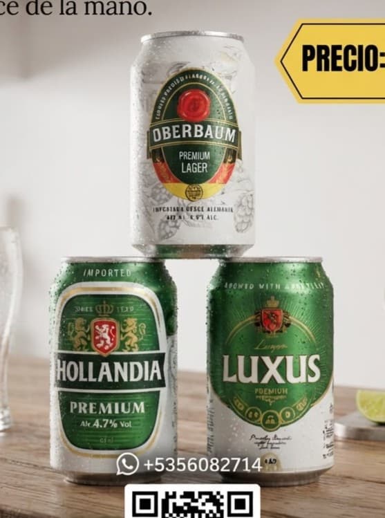 Cerveza Hollandia Premium (lata)