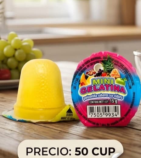 Mini gelatina surtida 15 g