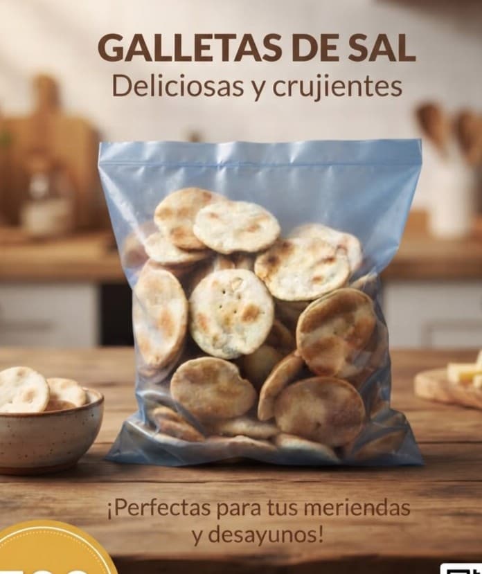 Galletas de sal D'Kamino