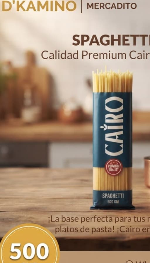 Espagueti Cairo Premium 500 g