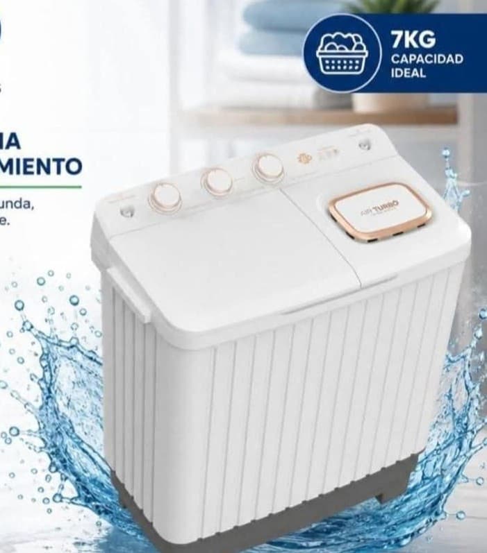 Lavadora semiautomática Eko 7 kg