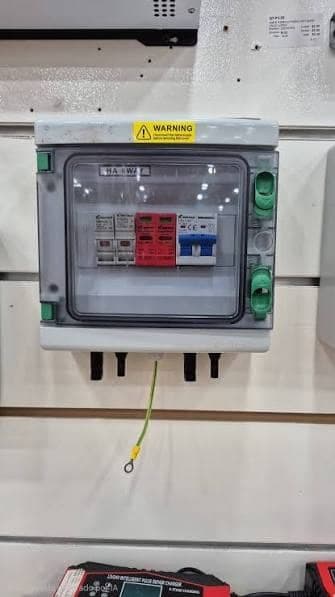 Caja de seguridad solar