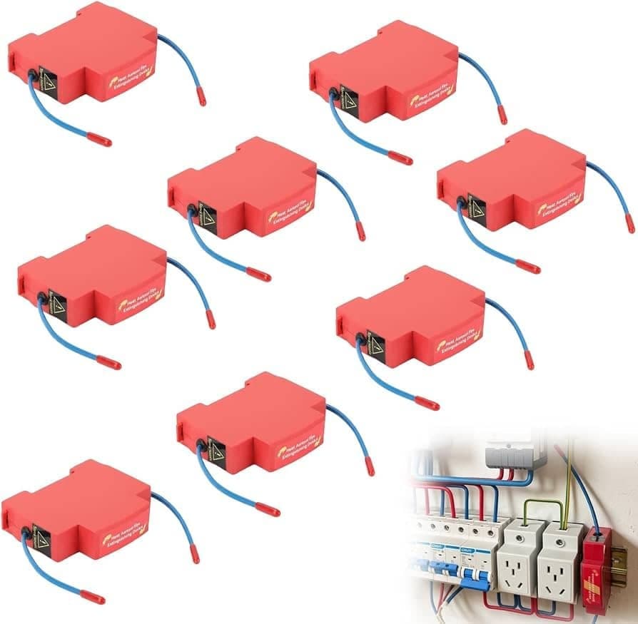 Extintor para circuito eléctrico
