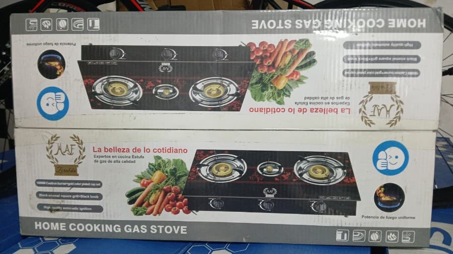 Cocina de gas 3 hornillas