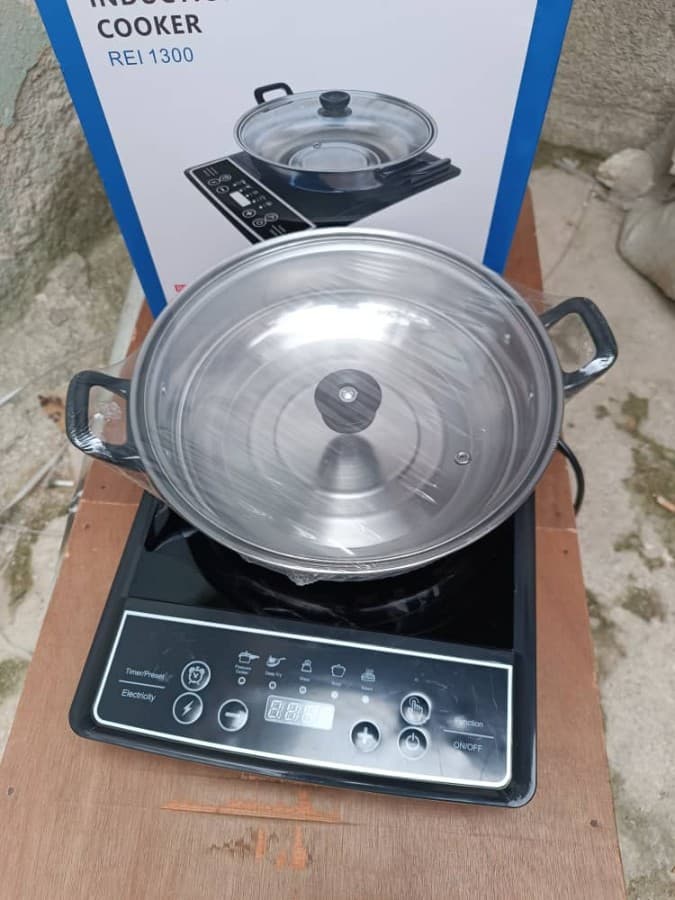 Cocina de inducción con caldero REI 1300