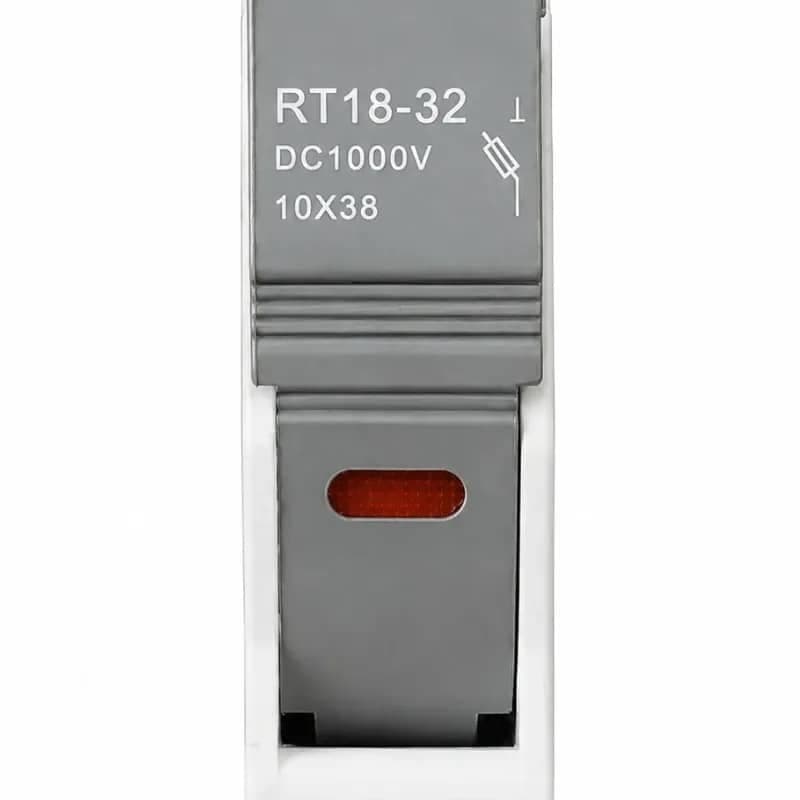 Portafusible con fusible 32 A DC