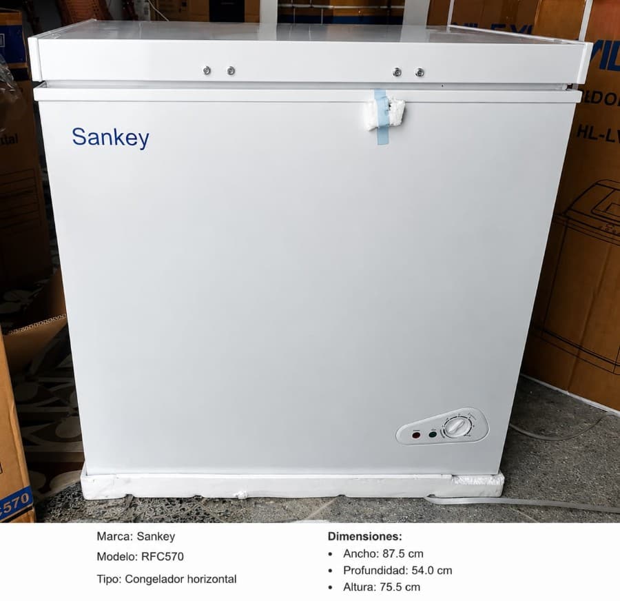 Congelador horizontal Sankey 5.5 pies
