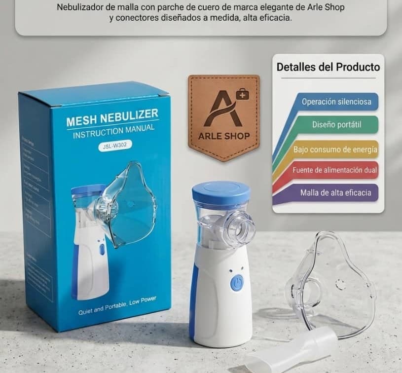 Nebulizador de malla portátil Arle Shop JSL-W302