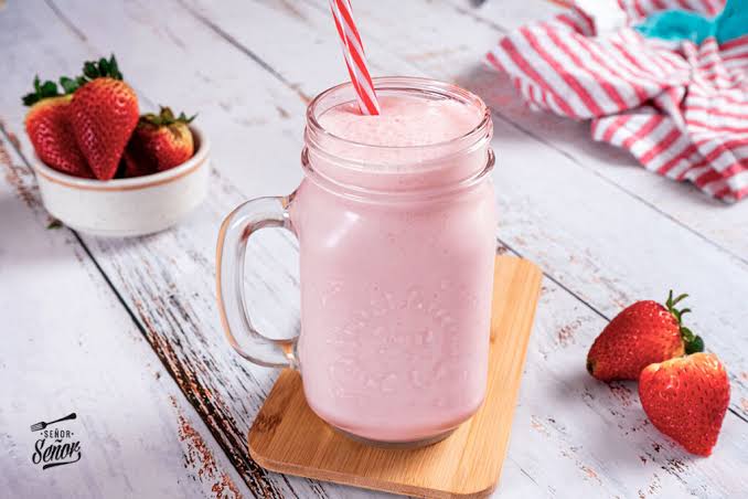 Batido de fresa