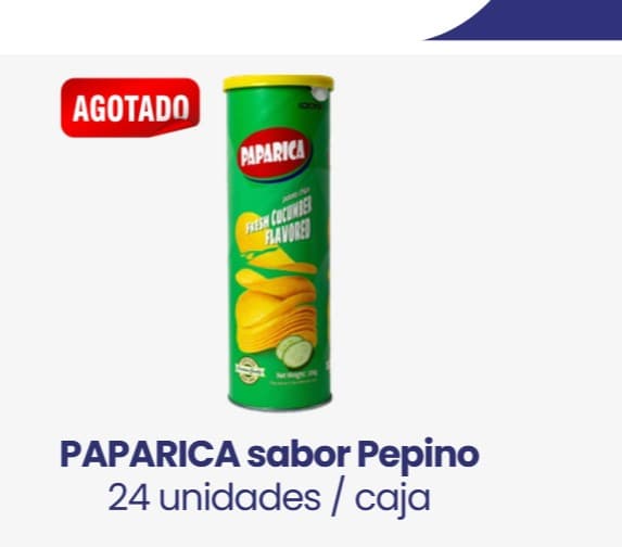 PAPARICA sabor Pepino