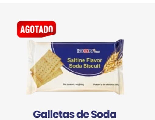 Galletas de Soda