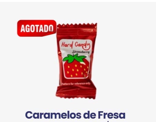 Caramelos de Fresa