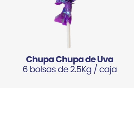 Chupa Chupa de Uva