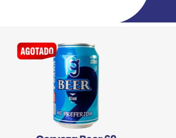 Cerveza Beer 69 (lata)