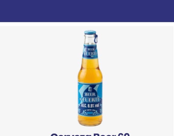 Cerveza Beer 69 (botella)