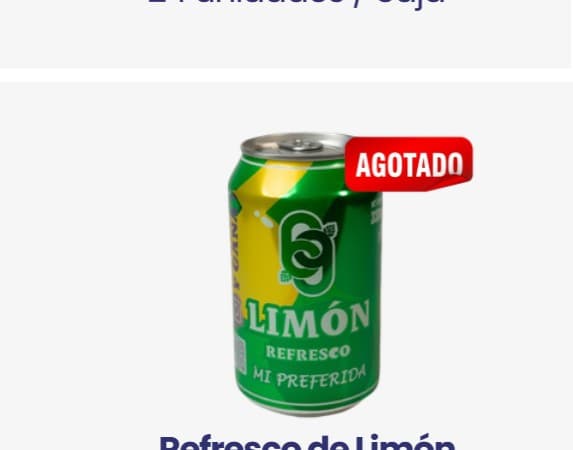 Refresco de Limón