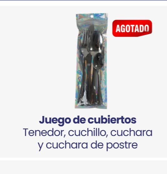 Juego de cubiertos
